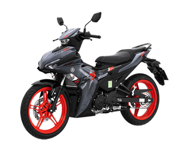 Xe Máy Yamaha Exciter 155 Phiên bản GIỚI HẠN (Xám mâm đỏ)