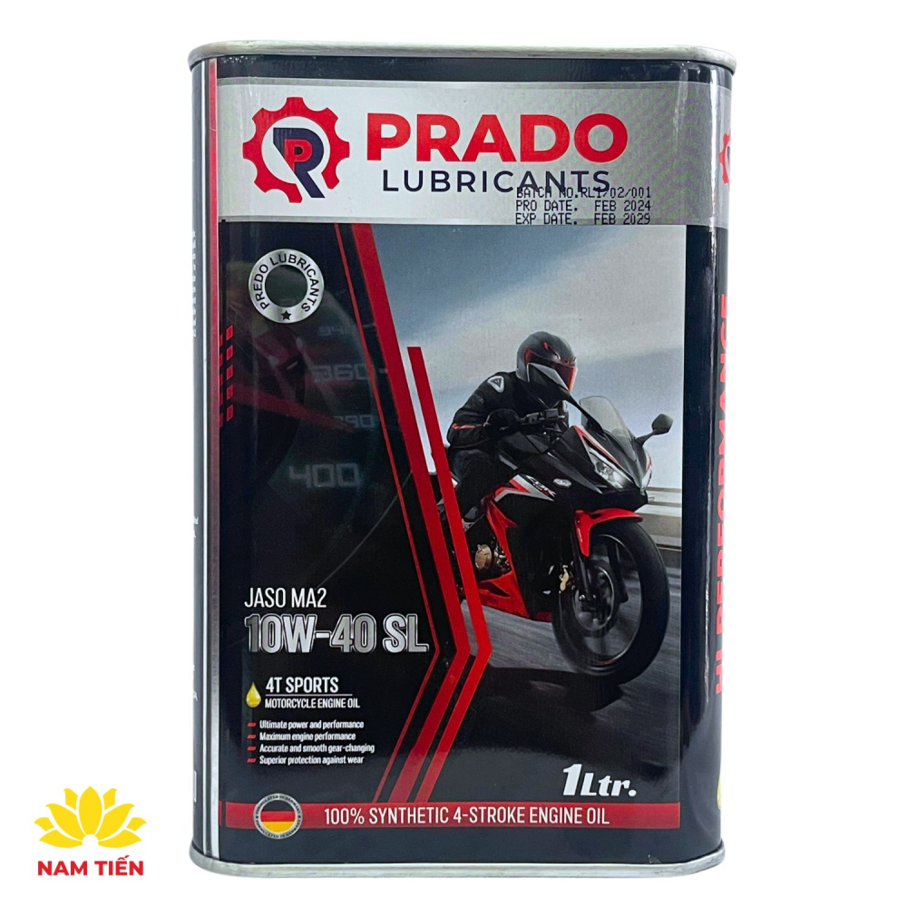 Dầu Nhớt Xe Máy Prado 4T – Nhớt Nhập Khẩu 1L