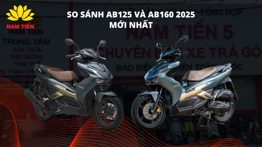 So sánh AB 125 và 160 2025 mới nhất